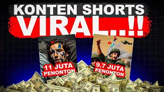 KONTEN SHORTS VIRAL, Gampang Buatnya Cocok Buat Pemula - Ide Konten Youtube 2024