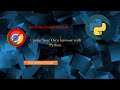 Make Your own web browser using python l PyQt5 web browser building guide.