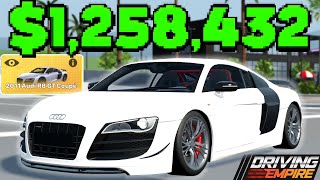 Total Cost For *NEW* Audi Collection In Driving Empire (Update Review)