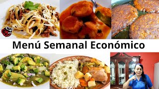 MENÚ SEMANAL ECONÓMICO #like #pyf #viralvideo