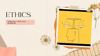 Reflection #1 Ethics