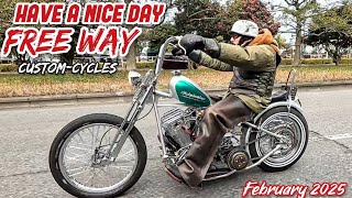 【harley-davidson】これが大人のチョッパーFREE WAY custom-cycles【ハーレー】【ヴィンテージハーレー】【旧車ハーレー】