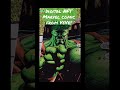 Digital NFT Marvel Comic from VeVe read in AR.