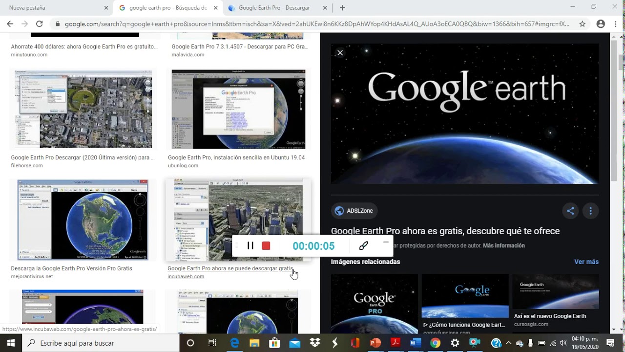 Cómo Descargar Google Earth Pro 2020 - YouTube