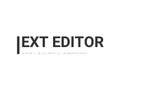 TEXT EDITOR - Add a link to website
