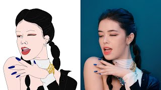 BLACKSWAN DRAWING MEME | TONIGHT VER.