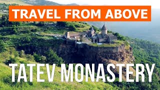 Tatev Monastery, Armenia | Aerial footage video 4k | Tatev Monastery from drone