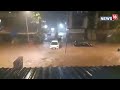 mumbai after a heavy downpour rainwater enters borivali east area mumbai rains i cnn news18