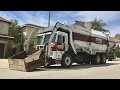 Burrtec Diesel Pete Amrep Octo Garbage Truck On Bulk