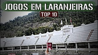 TOP 10 JOGOS EM LARANJEIRAS | LISTAS #43 part. DHANIEL COHEN