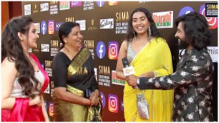 Actress Shivathmika Rajashekar's Most Hilarious Red Carpet Interview With Her Mother Jeevitha