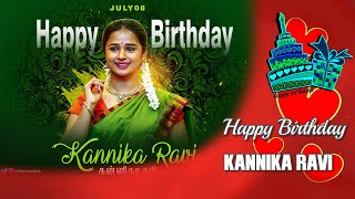 Actress Kannika Ravi Birthday | Age | Birthday Date | Birth Place | wiki | Family | Biography Tamil