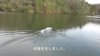 RC Princess船底補修結果と救難訓練