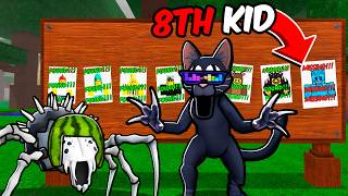 CAT and SPIDER Save 8 MISSING KIDS in 99 Nights!🔦