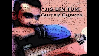 " Jis Din Tum " | Guitar Chords & Tutorial | Sohan Naik | Latest Hindi Song 2020