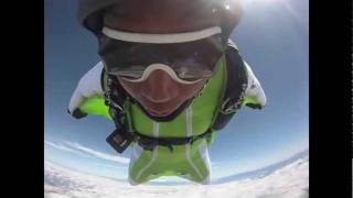 Skydiving - Wingsuit Barrel Rolls