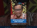 buntut bentrokan maut di pt gni mahfud md minta perusahaan lebih terbuka kepada pemerintah