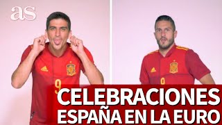 EURO 2020 | Las celebraciones de los jugadores de ESPAÑA | Diario AS