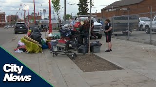 Edmonton considering managed-encampments for homeless population