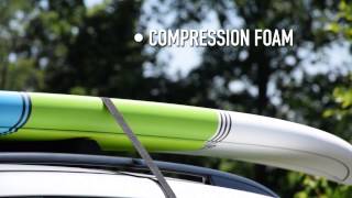 Cruiser SUP® Soft Roof Racks make transporting your Stand Up Paddle Board a breeze