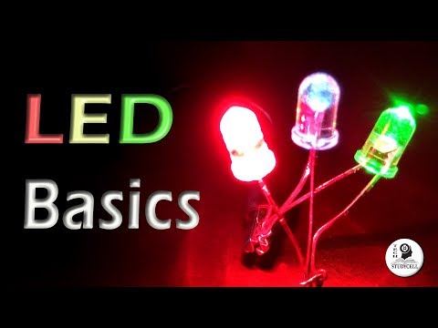LED Basics - Polarity, Forward voltage & Current rating LED Basics - Polarity, Forward voltage & Current rating