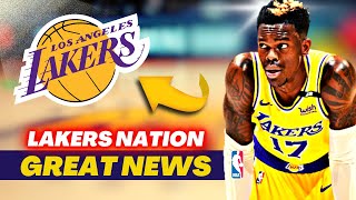 💥CAN CELEBRATE! GREAT NEWS! LAKERS NATION DENNIS SCHRODER LAKERS RUMORS HIGHLIGHTS LAKERS LA #LAKERS