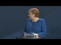 pressestatements von angela merkel und mustafa al kadhimi premierminister des irak