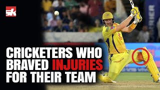 5 Times when Cricketers Fought Injuries for their Team/Country | Watson, Ashwin