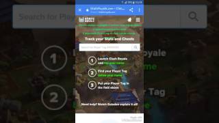 COME USARE STATS ROYALE [TUTORIAL]