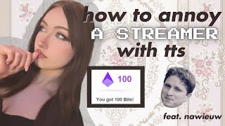 how to annoy a streamer :)