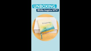 #Shorts UNBOXING - Biblia Inspira NTV (ORO 💙✨)