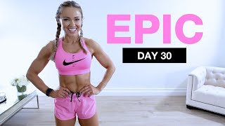 Day 30 of EPIC | Intense No Jumping EMOM Full Body HIIT Workout