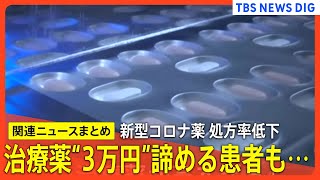 【関連ニュースまとめ】高額な自己負担で治療薬を断る患者さんも…「新型コロナ」公費支援求める声が高まる一方、未使用薬が廃棄のおそれ