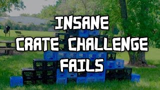 📦Most Insane Crate Challenge Compilation Fails😂