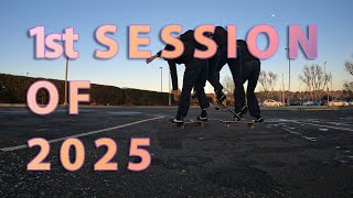 1st Skateboarding Session of 2025