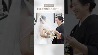 【ラヴィーナ和歌山】感動の挙式✨新郎新婦様の入場シーン🤵👰