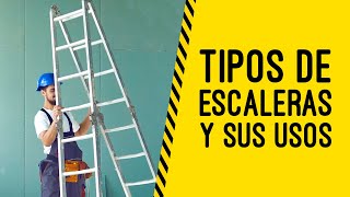 Tipos de escaleras ¡Conozca sus usos!