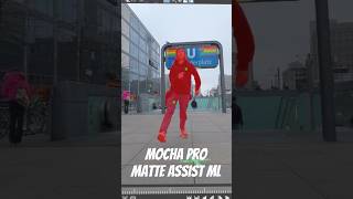 Mocha Pro 2025: Quick masking with Matte Assist ML