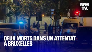Attentat à Bruxelles: ce que l'on sait de l'attaque qui a fait deux morts dans la capitale belge