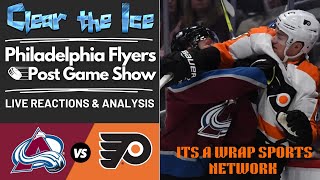 #LetsGoFlyers vs #GoAvsGo | Live Reaction I Flyers Postgame Show |