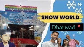 ಏನಿದು !  Snow world ⛄️   #exhibition at dharwad 📍#lakkamanahallidharwad #hublidharwad #dharwadnews