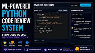 End-to-End ML-Powered Python Code Review System | Feature Engineering, Explainability & MLOps
