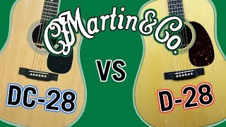 Martin DC-28 vs D-28 Comparison