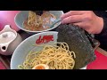 山岡家醤油つけ麺【一人飯】【飯テロ】【暇つぶし】