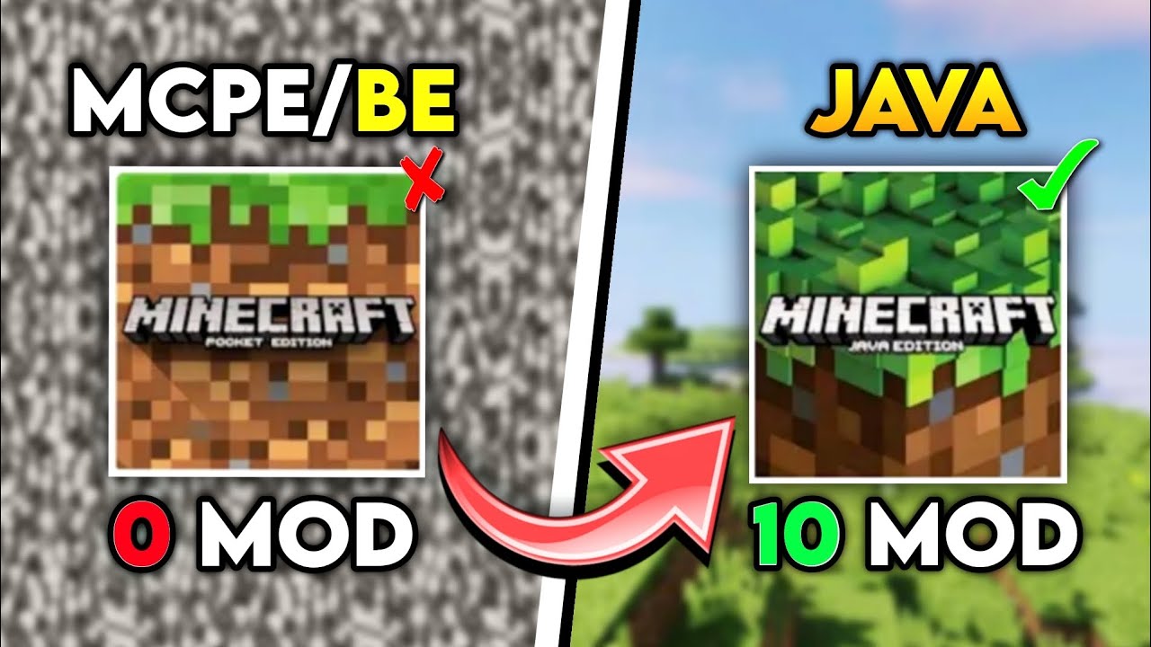 TOP 10 Mods/Addons To Turn Your MCPE Into Minecraft Java Edition 1.19 ...