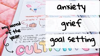 Anxiety, Grief and Goal Setting: My 2022 Goals, Word of the Year and Mental Health