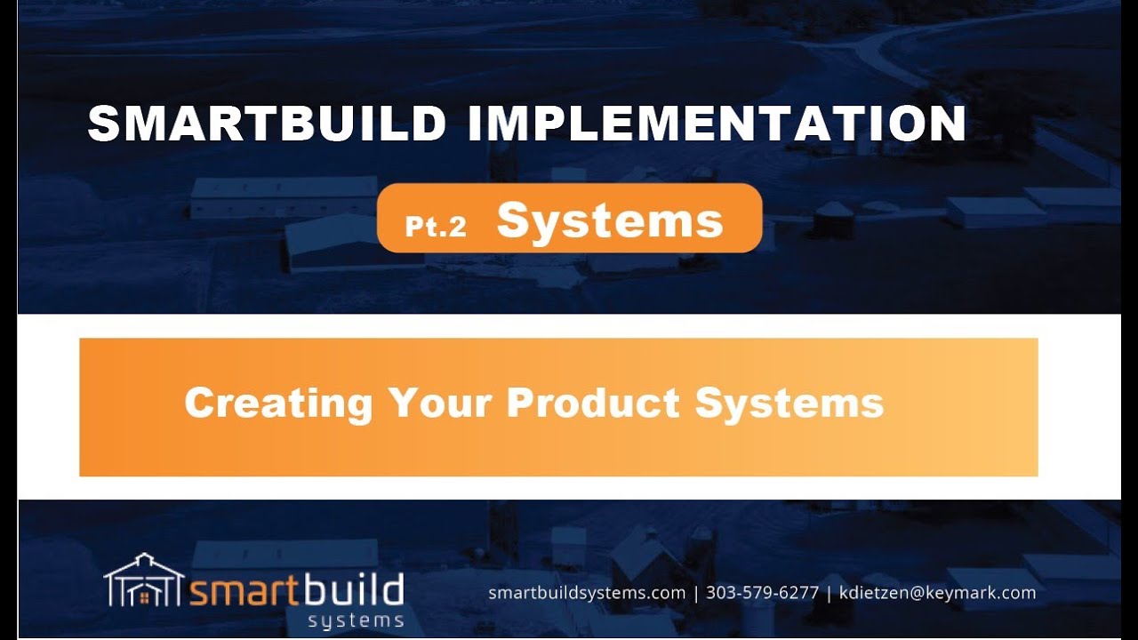 Smartbuild Implementation Part 2 Systems Youtube