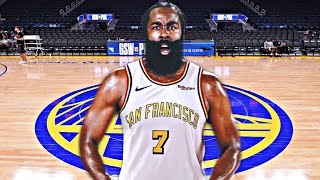 JAMES HARDEN TRADED TO THE GOLDEN STATE WARRIORS?? COULD JOIN STEPH CURRY AND KLAY THOMPSON