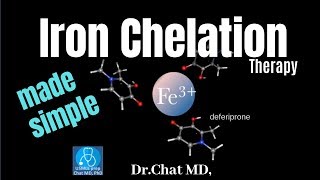 Deferasirox (EXJADE), Deferoxamine, Deferiprone : Mechanisms of action (1/2)【USMLE/Pharmacology】