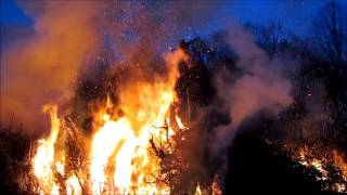 Hexenfeuer 2015 in Thalheim Erzgebirge